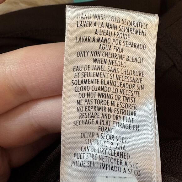 Casual Corner Women's Brown Buttoned Cardigan Size Medium - Picture 8 of 8